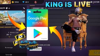 🛑KING is live GIVAWAY with subscriber ⚡ and gamplay [upl. by Viafore]