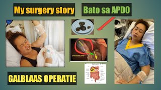 GALSTENEN GALBLAAS OPERATIE GALSTONES My SURGERY STORY 😩 [upl. by Alludba]