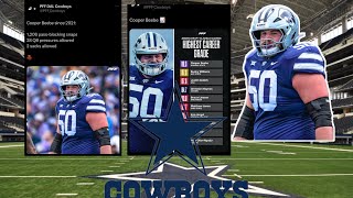 ✭Dallas Cowboys 2024 NFL Rookie  Expectations Year 1 For Cooper BeebeeHoffman Vs Beebee [upl. by Eissehc960]