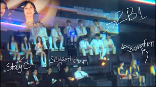 FULL Idol Reaction To Newjeans  Intro and Ditto At GDA 38th 2024  2 Angles [upl. by Lia447]