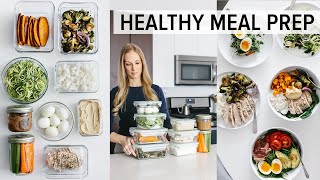 MEAL PREP  9 ingredients for flexible healthy recipes  PDF guide [upl. by Issie]