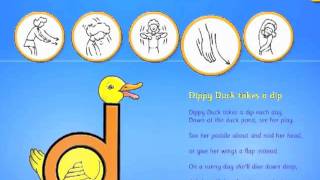 Action Song  Dippy Duck [upl. by Bauske749]