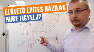 Előtető építés házilag Mire figyelj ha polikarbonát a borítás [upl. by Jordon]