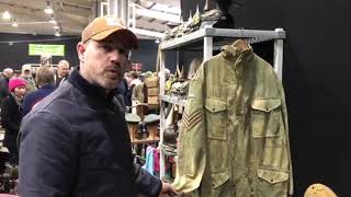 MILITARIA SHOW LIVE ON SET  STONELEIGH  REGIMENTALS [upl. by Wit]