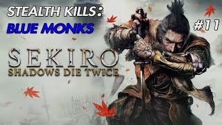 Sekiro Shadow Twice  Stealth amp Deathblow No Commentary [upl. by Yllet]