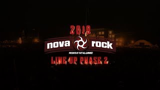 Nova Rock Festival 2019  Line Up Phase 2 [upl. by Asenev651]