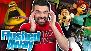 FLUSHED AWAY IS ABSOLUTE INSANITY Flushed Away Movie Reaction First Time Watching [upl. by Shurlock]