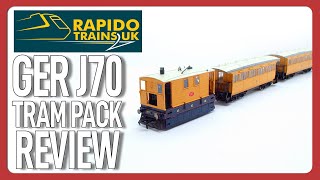 Rapido J70 Wisbech amp Upwell Tram Pack  DCC Sound Review [upl. by Nor94]