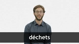 How to pronounce DÉCHETS in French [upl. by Kacy]