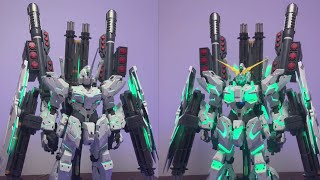 124 scale Full Armor Unicorn Gundam with Voice Control auto transformation 🔥 [upl. by Kolnos]