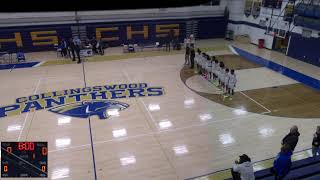 Collingswood High vs Woodbury JV Boys JuniorVarsity Basketball [upl. by Eniffit]