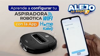 Aprende a configurar tu aspiradora Robótica Wifi [upl. by Pascha]