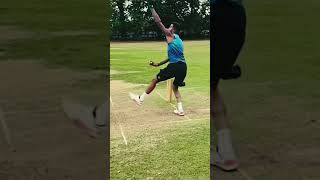 Hardik pandya bowling action in slo mo shortsfeed cricket indiancricketer [upl. by Halla649]