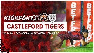 Castleford Tigers vs Leigh Leopards  Round 25  Highlights [upl. by Brook]