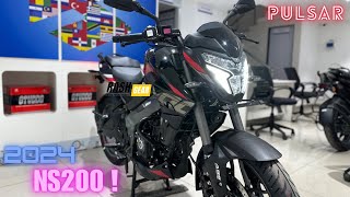 2024 PULSAR NS200  Detailed Review  Rash Gear [upl. by Bahr]