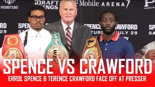 Terence Crawford Vs Errol Spence Jr  Press Conference REACTION [upl. by Berwick]