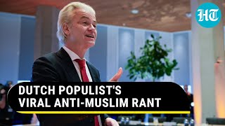 Get Out From Here Dutch PM Probable Geert Wilders Tells Muslims In New Viral Video [upl. by Rondi70]