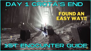 Crotas End 1st Encounter Guide  Traverse the Abyss Contest Mode Destiny 2 Season of the Witch 22 [upl. by Honniball]