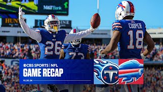 Bills CRUISE past Titans in Allens 100TH career START  Grade amp Reaction [upl. by Leumel]