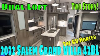 2022 Salem Grand Villa 42DL  Two Story Destination RV or Tiny Home [upl. by Nireves]