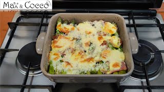 ASPARAGI al FORNO con SPECK e PROVOLA [upl. by Gibbeon405]