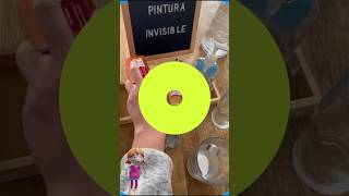 🧁🏵️ kindergarten Creativo ¡Pintura Invisible  Experimento Divertido para Niños Nina Kindergarten [upl. by Rilda764]