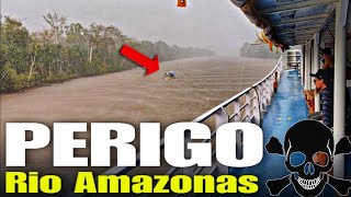 PERIGO 😨 MORTAL SE NÃO FILMA NINGUÉM ACREDITA RIO AMAZONAS VIAGEM DE BARCO MANAUS A MACAPÁ X BELÉM [upl. by Maurita54]