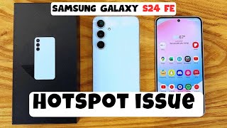 This video will guide you How to Active Mobile Hotspot Samsung Galaxy S24 FE  Hotspot settings [upl. by Rocco]