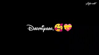 Lafzon se jo tha pare lyrics  Darmiyaan  song lyrics  Black screen lyrics status  Lofee edit [upl. by Kristopher928]