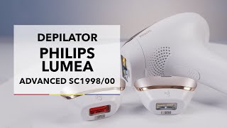 Depilator IPL  Philips Lumea Advanced SC199800  dane techniczne  RTV EURO AGD [upl. by Ambrogio314]