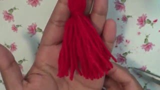 DIY Pompon long facile et rapide [upl. by Annaiviv]