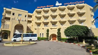 Houda Yasmine Hotel Hammamet Hotel tour Best to check the buffet out as its not for everyone 🪰 🤢 [upl. by Werby]