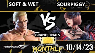 BnB 42 GRAND FINALS  SourPiggy Anna Vs Soft amp Wet L Geese Tekken 7 [upl. by Parshall932]