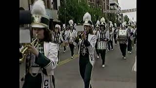 1989 Ceredo Kenova Marching Band 54th Annual Band Festival Parade [upl. by Kassia]