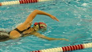 Panasonic FZ1000 High Speed Video College Swimming Meet Montréal 29 October 2022 62 [upl. by Isobel]