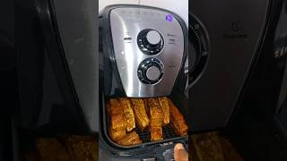 Panceta crocante na Air Fryer em minutos torresmo panceta food [upl. by Ayatan]