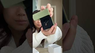 Unboxing my new VCA necklace luxuryunboxinghaul carnelianalhambra vancleefarpels [upl. by Bega]