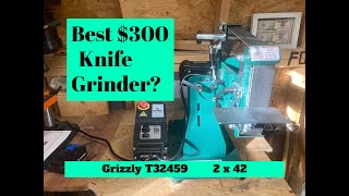 New GRIZZLY 2 X 42 Belt Grinder Review [upl. by Sehcaep491]