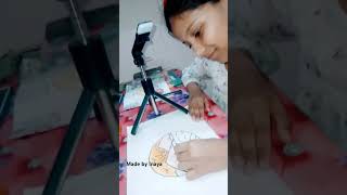 CUTE painting 🎨 By cute girl inaya😘😘painting inaya cute girl [upl. by Aicillyhp]