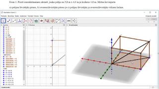 3D piirtäminen geogebralla e1 [upl. by Anaig]
