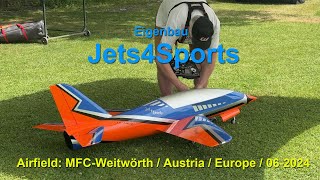 EDF ImpellerTreffen WeitwörthOberndorf 2024  quotJet4Sportsquot  Eigenbau  scratchbuilt [upl. by Assira365]