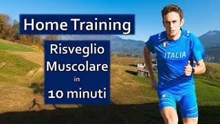 Risveglio Muscolare 10 min di Esercizi per la Corsa [upl. by Litsyrk]