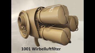 ZÜNDAPP KS 750  Luftfilter  Wirbelluftfilter  Zykonfilter  Funktion [upl. by Louls79]