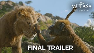 Mufasa The Lion King  Final English Trailer  In Cinemas December 20 [upl. by Naginarb]