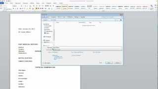 Medical Transcription Training  Creating Templates in MS Word 2010 [upl. by Andree900]