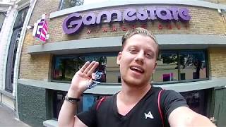 Gamestate Utrecht de grootste arcade van de Benelux VLOG 1 [upl. by Airdnaz]