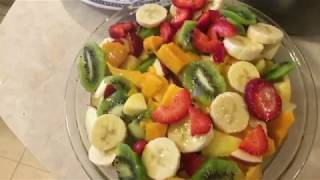 FORMIDABLE SALADE DE FRUIT RAFRAICHISSANTE [upl. by Anthia]