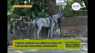 Balitang Amianan Kabayo Nagwala Sa Libing [upl. by Geehan]