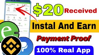 20 Recevied  Install and Earn  100 Real Earning App  Esewa Earning app  Payment Proof [upl. by Harwin]