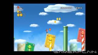 New Super Mario Bros Wii Level 91 Star Coins [upl. by Olson]